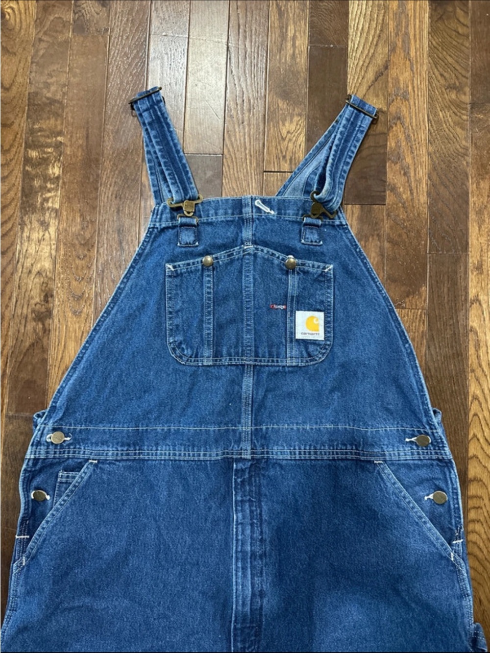 Carhartt denim overalls
